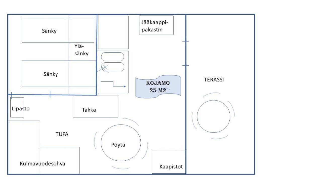 Accommodation And Fishing Vonkale Äänekoski Dış mekan fotoğraf