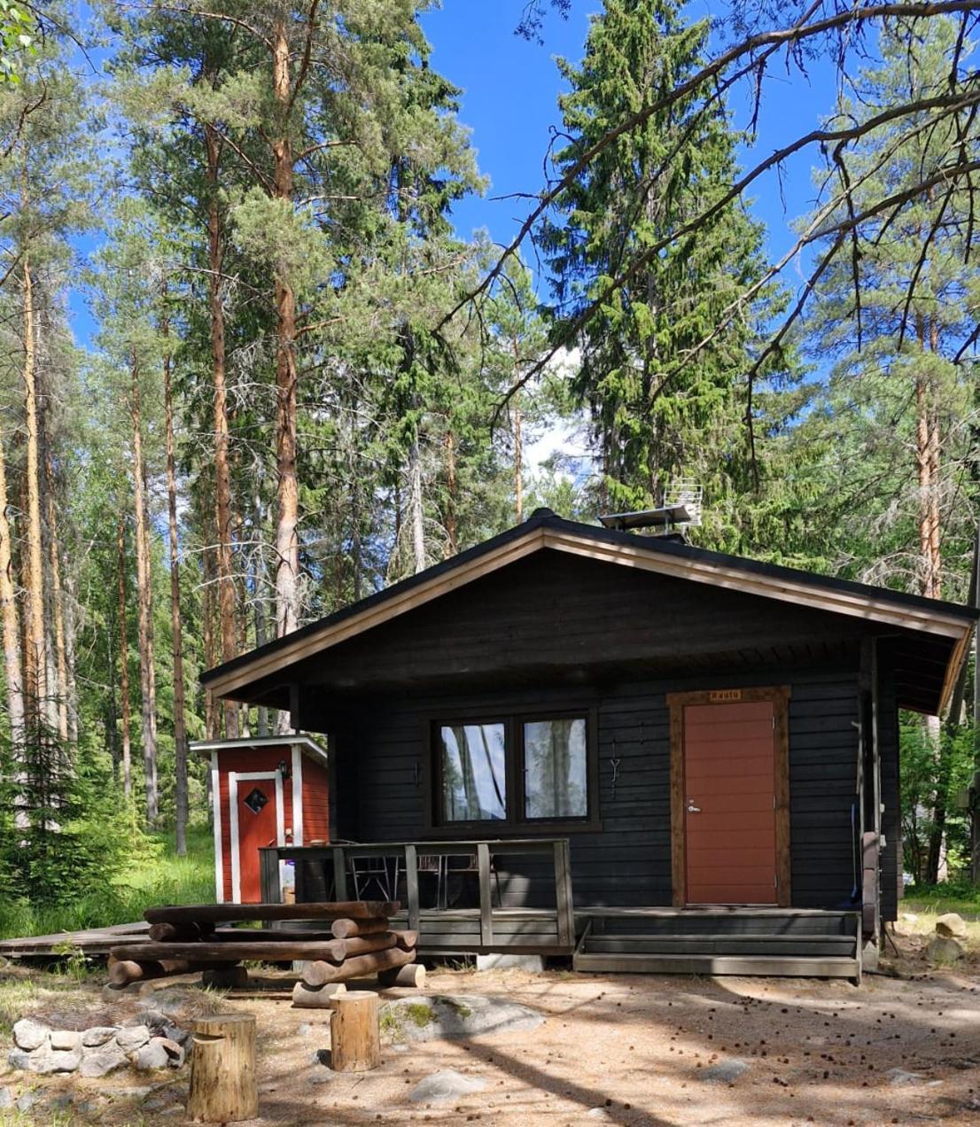 Accommodation And Fishing Vonkale Äänekoski Oda fotoğraf